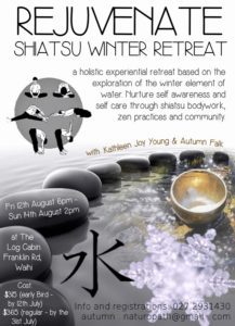 Rejuvenate Winter Shiatsu Retreat 2016